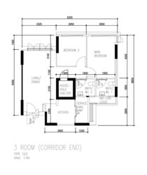 Blk 454 Fajar Spring (Bukit Panjang), HDB 3 Rooms #553256321